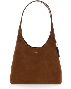 COACH Brooklyn Shoulder Bag 28 - Brown