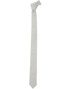 Emporio Armani Tie Silk - White
