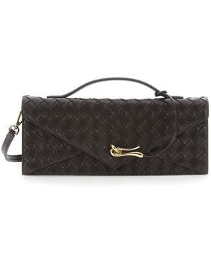 JW PEI Handbag 'Celeste' With Woven Texture - Black