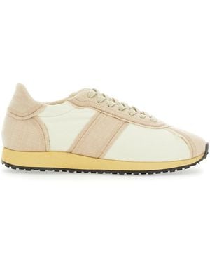 The Row 'Moveo' Low Top Trainers With Decontructed Design - White