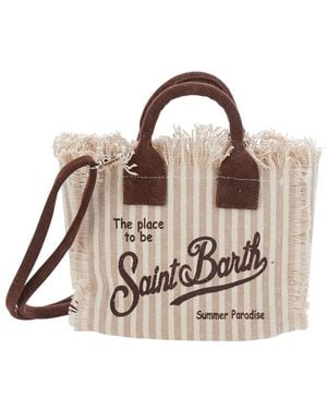 MC2 Saint Barth Handbag Vanity Mini Cotton - Natural