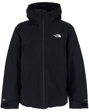 The North Face Logo Hood Jackets - Black