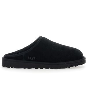 UGG Mules With Round Toe - Black