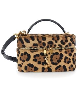 Saint Laurent 'Gaby Mini' Bag With Cassandre Logo On The Front A - Metallic