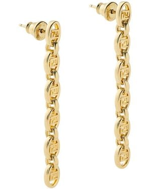 Fendi Couple Pendent Metallo Sp - Metallic
