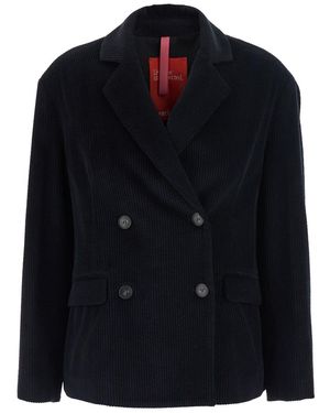 ..,merci Jacket Nera Con Chiusura A Zip E Dettagli - Black