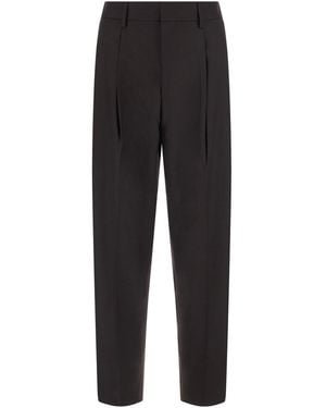 NN07 Kay Lana Una Pince Wide Leg Trousers - Black