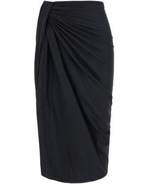 Isabel Marant Gonna Jeldia-Gc Con Dettagli - Nero