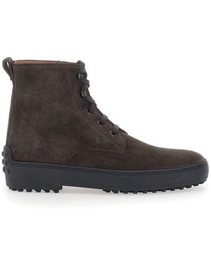Tod's Winter Gommino Short - Brown