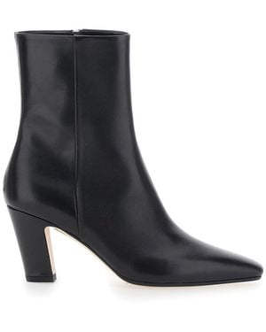 Aeyde Calfskin Maris Ankle Boots - Black