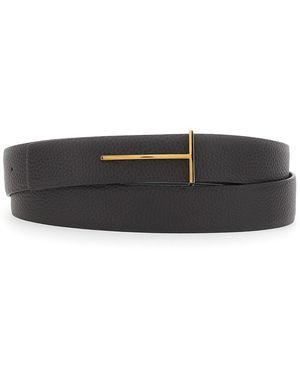 Tom Ford Belt With T Buckle Closure - Multicolour