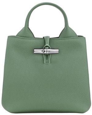 Longchamp 'Le Roseau' Small Handbag With Adjustable And Removabl - Green