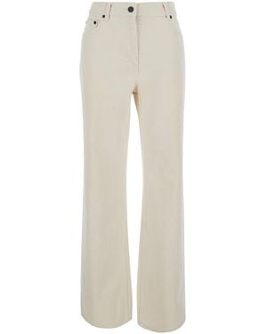 The Row Fargo Jean Cotton Denim Five-Pocket Jeans For - Natural