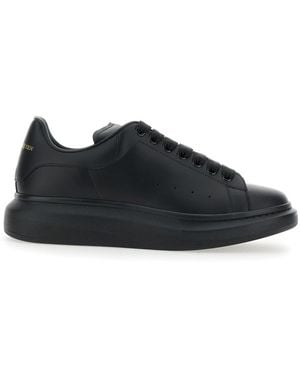 McQueen Sports Shoes With Logo - Black