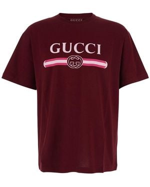Men's Gucci Short sleeve t-shirts | Lyst