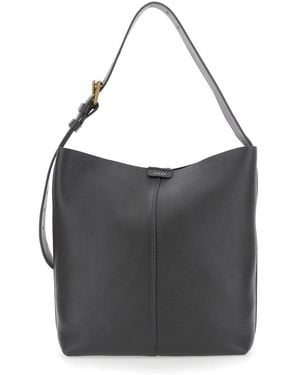 Soeur Saudade Bag With Leather And Tones - Black