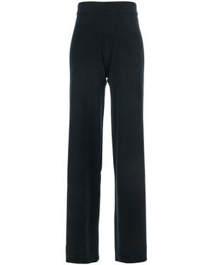 Allude High Waisted Trousers - Blue
