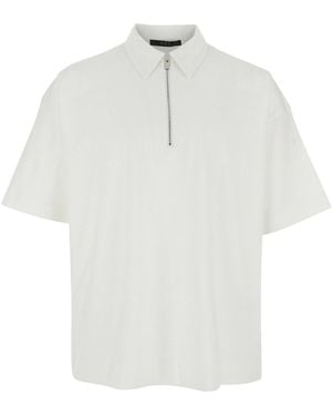 Tatras T-Shirt 'Telemo' With Round Neck And Short Sleeves - White