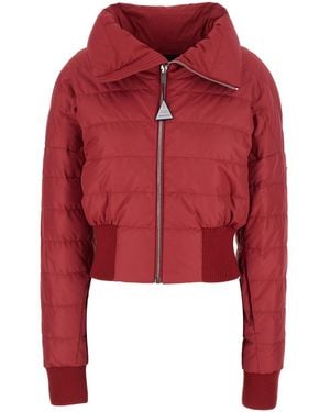 Rick Owens Cropped Jacket With Lo - Red