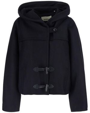 Isabel Marant Denim Jacket Coat - Black
