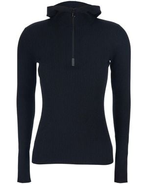 Brunello Cucinelli Ribbed Knit Sweater - Blue