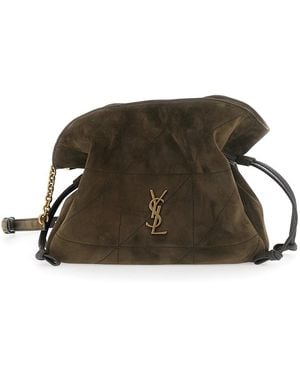 Saint Laurent Ysl Bo Jamie Ew 7 Agneau - Verde