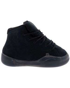 ERL 'Mid Vamp' Trainer With Logo Lettering On The Tongue - Blue