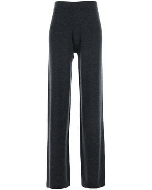 Allude High Waisted Pants - Blue