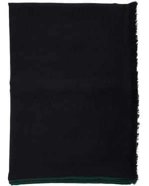 Gucci Scarf Wool-Silk - Black