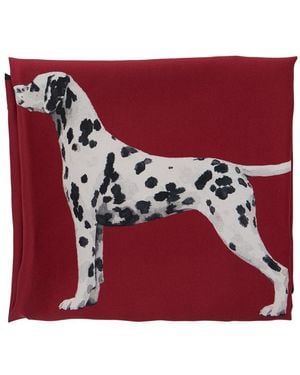 Ralph Lauren Dog Cnv Sq-Scarf - Rosso