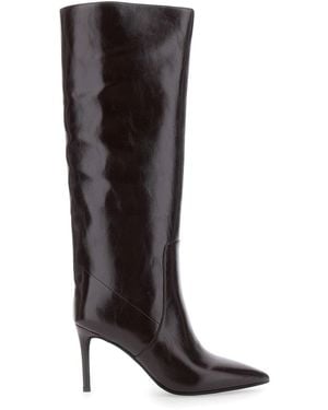 Jeffrey Campbell Arsen Boot Ankle Boots With Heel And Rubber Sol - Brown