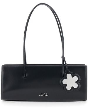 Marc Jacobs Shoulder Bag The Mirror Satchel Leather - White