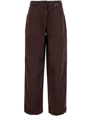 Golden Goose Trousers Journey W's Workwear Pant - Brown