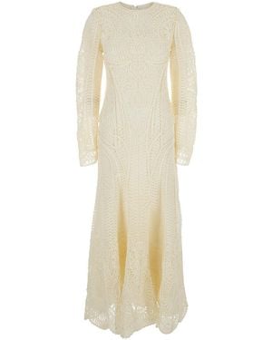 Jonathan Simkhai Long Dress Fiona - Natural