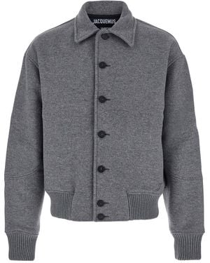 Jacquemus Wool Jacket 'Feltro' - Grey