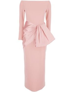Solace London Rhianne Midaxi Dress - Pink
