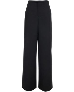 Gucci Pants With Two Welt Pockets On The Back - Black