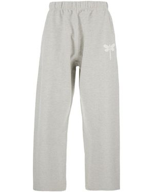 KENZO Gots Dragonfly Straight Jogpants - Grey