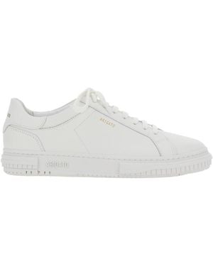 Axel Arigato Trainer 'Atlas' Low Top With Logo Lettering On The Back - White
