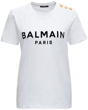 Balmain T-Shirts - Grey
