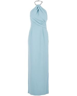 Solace London Riva Maxi Dress - Blue