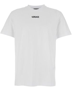 Versace Front Logo - White