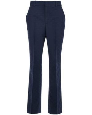 Gucci Pants With Belt Loops - Blue