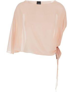 Le Plain Stole With Side Knot - Natural