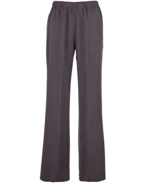 Antonelli Tiete Pants With Elasticated Waist - Blue