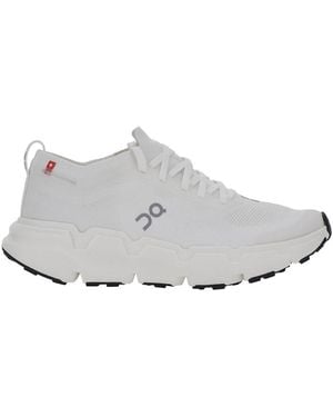On Shoes Cloudsoma With Cushied Sole, Tech Fabric - White