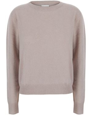 SOLOCASCMIR High Neck Pull With High Collar And Long Sleeves - Brown