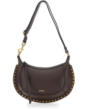 Isabel Marant Borsa A Tracolla Oskan Moon-Gz Con Dettagli - Marrone