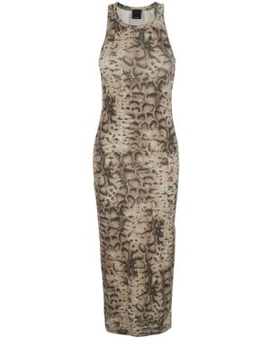 Pinko Long Dress Novoli - Natural