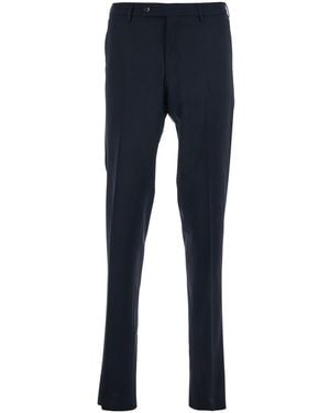 PT Torino Slim Trousers "Covf1Sz00Cl1Ma270360" With Belt Loops And Welt P - Blue